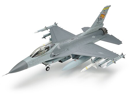 F16CJ Block 50 Fighting Falcon Jet -- Plastic Model Airplane Kit -- 1/32Scale -- #3700
